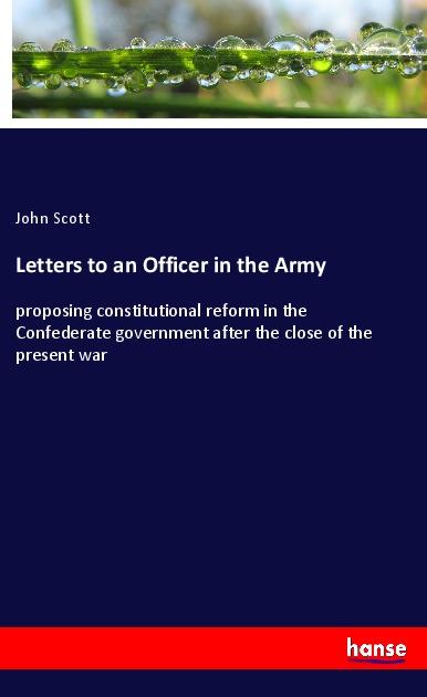 Buch Letters to an Officer in the Army 