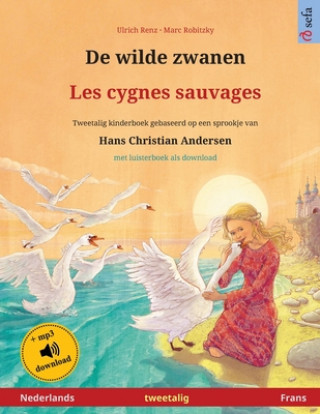 Carte De wilde zwanen - Les cygnes sauvages (Nederlands - Frans) 