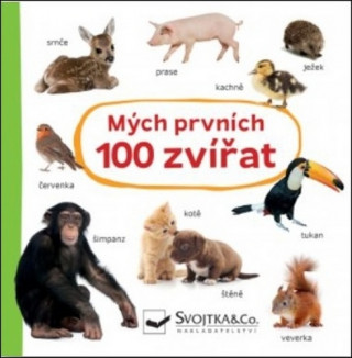 Книга Mých prvních 100 zvířat 