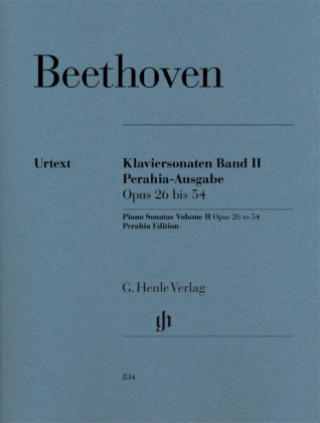 Βιβλίο Beethoven, Ludwig van - Klaviersonaten, Band II, op. 26-54, Perahia-Ausgabe Norbert Gertsch