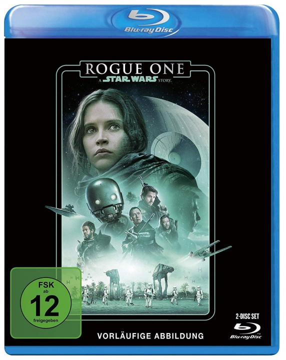 Video Rogue One: A Star Wars Story, 2 Blu-ray (Line Look 2020) Gareth Edwards