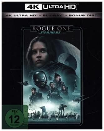 Videoclip Rogue One: A Star Wars Story 4K, 3 UHD-Blu-ray (Line Look 2020) Gareth Edwards