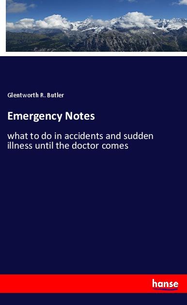 Knjiga Emergency Notes 