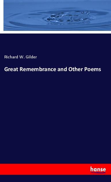 Kniha Great Remembrance and Other Poems 