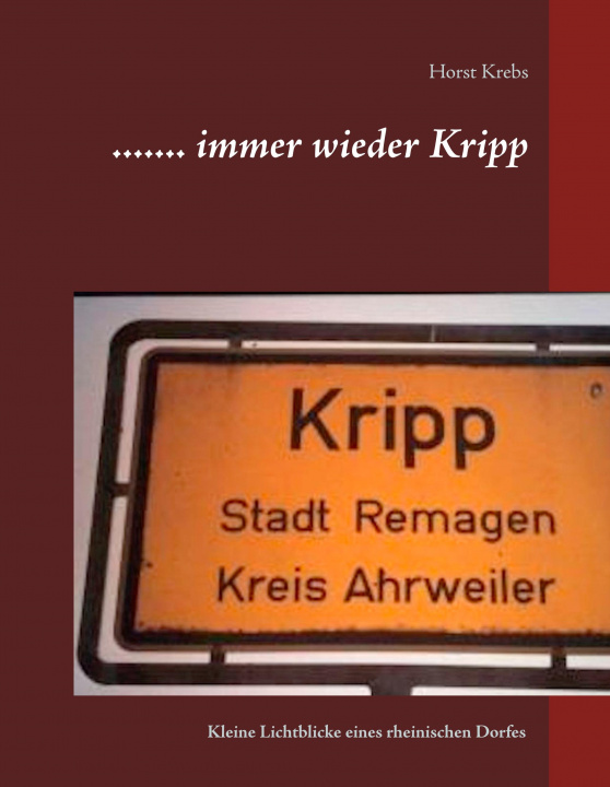 Knjiga ....... immer wieder Kripp 