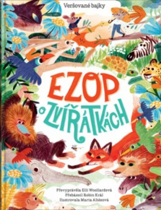 Книга Ezop o zvířátkách 