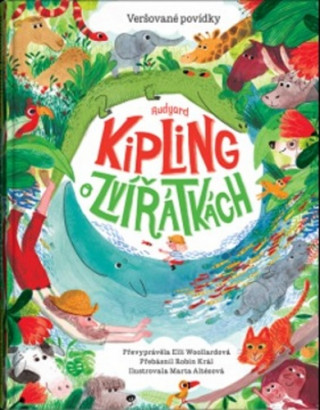 Książka Rudyard Kipling o zvířátkách 
