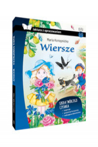 Kniha Wiersze Lektura z opracowaniem Konopnicka Maria