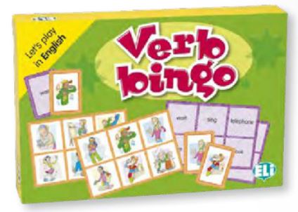 Joc / Jucărie Let's Play in English: Verb Bingo Game Box and Digital Edition collegium