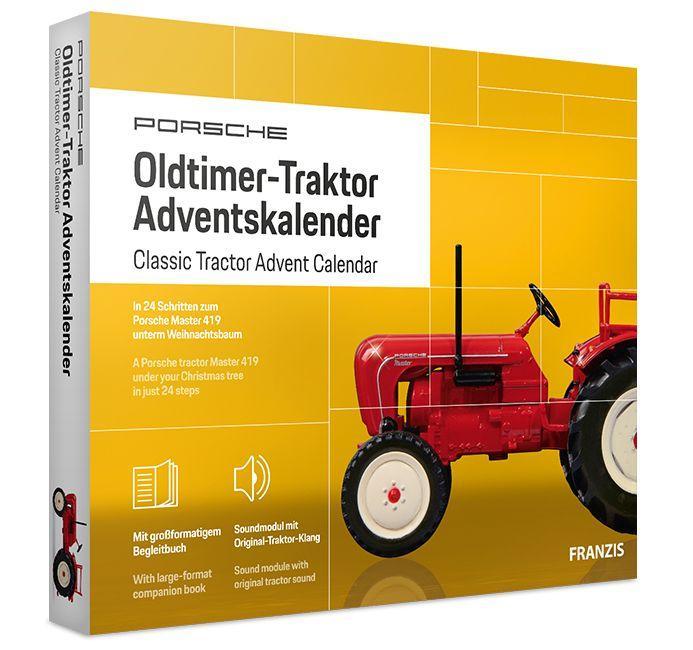 Kalendář/Diář Porsche Oldtimer-Traktor Adventskalender PORSCHE