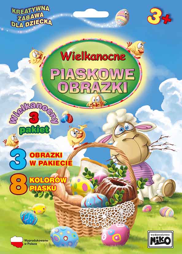 Könyv Wielkanocne Piaskowe Obrazki Pakiet nr 3 