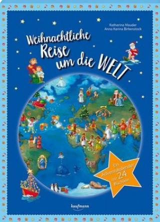 Kalendář/Diář Weihnachtliche Reise um die Welt Katharina Mauder