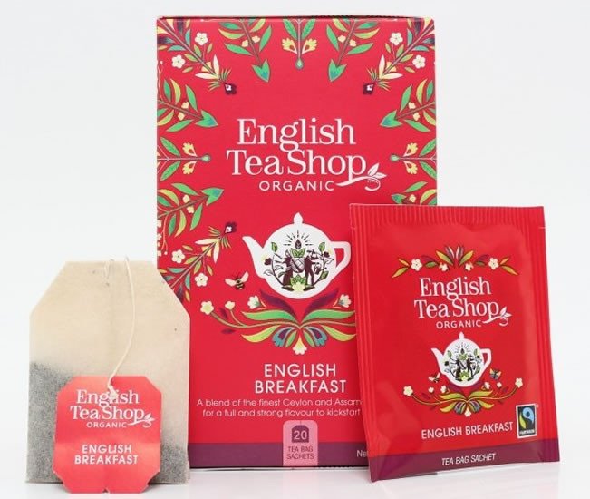 Kniha English Tea Shop Čaj English Breakfast černý, 20 sáčků 