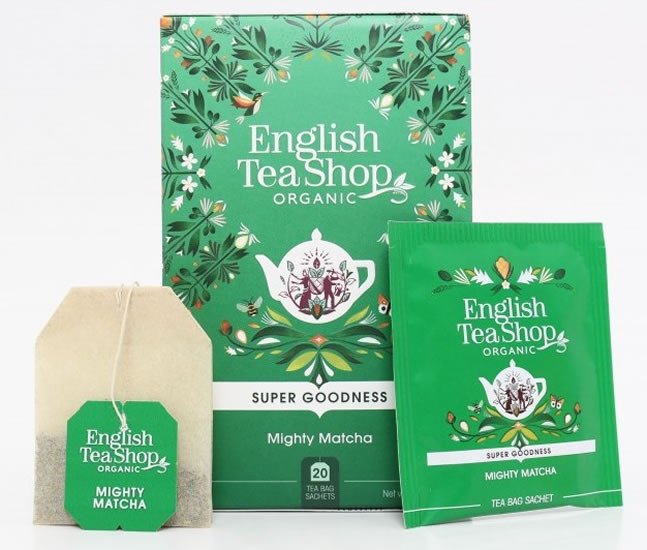 Carte English Tea Shop Čaj Mocná matcha, 20 sáčků 