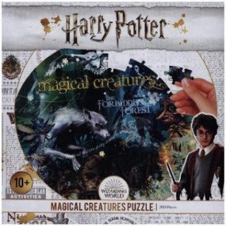 Játék HP Collectors 500 Piece Magical Creatures Jigsaw Puzzle 