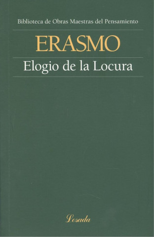 Knjiga ELOGIO DE LA LOCURA ERASMO