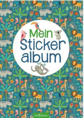 Hra/Hračka Mein Stickeralbum - Dschungel 