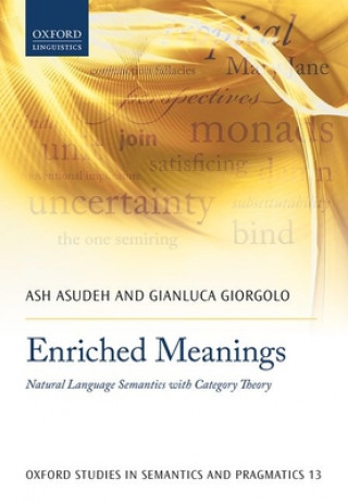 Kniha Enriched Meanings Asudeh