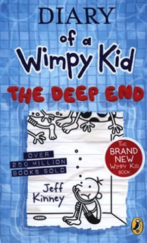 Könyv The Deep End (Diary of a Wimpy Kid Book 15) Jeff Kinney