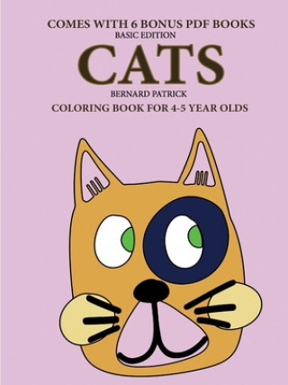 Carte Coloring Book for 4-5 Year Olds (Cats) 