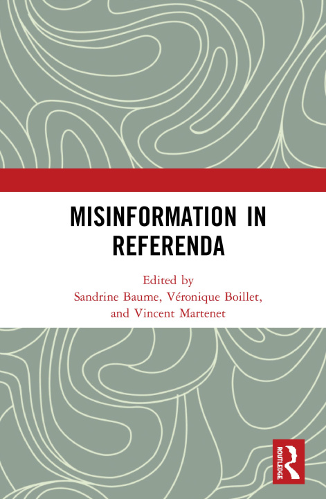 Książka Misinformation in Referenda Sandrine Baume
