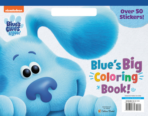 Книга Blue's Big Coloring Book (Blue's Clues & You) Golden Books