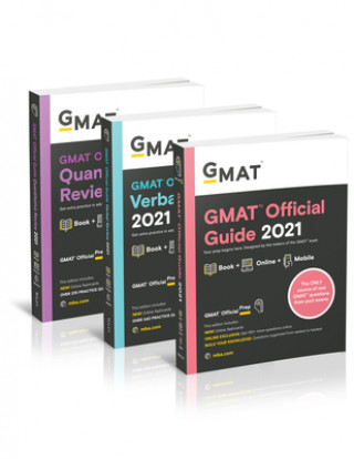 Carte GMAT Official Guide 2021 Bundle GMAC (Graduate Management Admission Council)