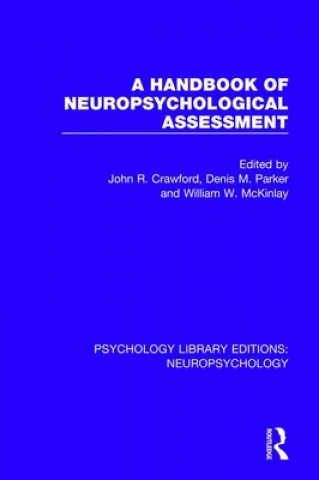 Kniha Handbook of Neuropsychological Assessment 