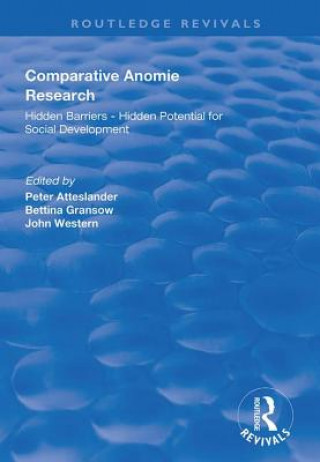 Knjiga Comparative Anomie Research Bettina Gransow