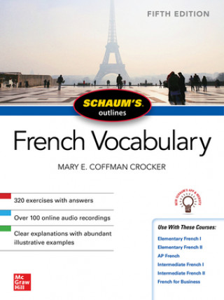 Kniha Schaum's Outline of French Vocabulary, Fifth Edition Mary Crocker