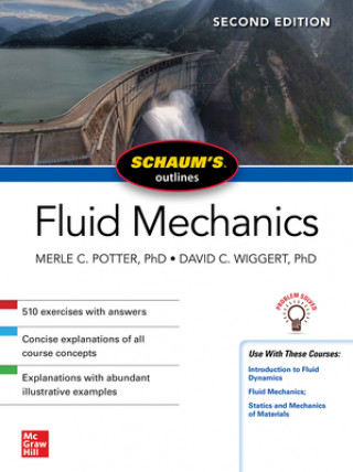 Carte Schaum's Outline of Fluid Mechanics, Second Edition Merle Potter