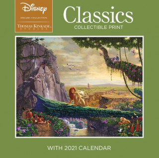 Calendar / Agendă Disney Dreams Collection by Thomas Kinkade Studios: Classics Collectible Print 2021 Thomas Kinkade