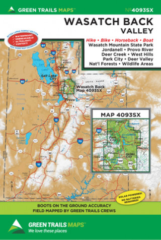 Tiskani izdelki Wasatch Back, UT No. 4093sxl 