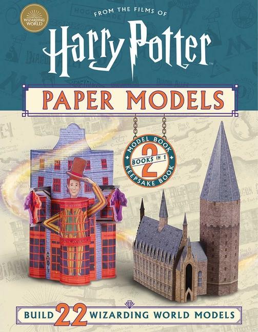 Articole de papetărie Harry Potter Paper Models Moira Squier