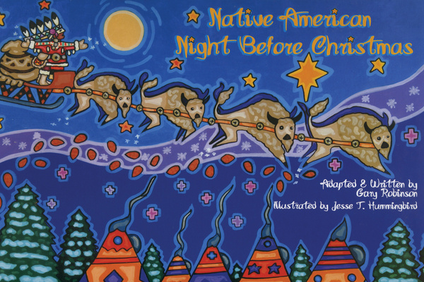 Livre Native American Night Before Christmas Jesse T. Hummingbird