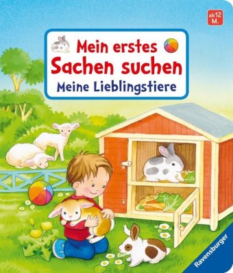 Knjiga Mein erstes Sachen suchen: Meine Lieblingstiere Sandra Grimm