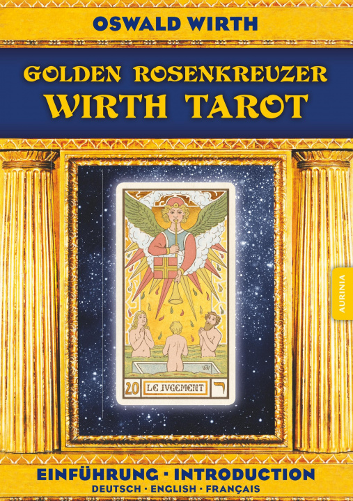 Kniha Golden Rosenkreuzer Wirth Tarot 