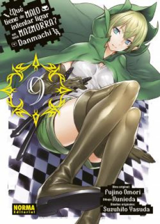 Książka Danmachi 9 Fujino Omori