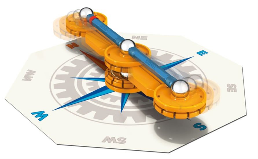 Spiel/Spielzeug Geomag Mechanics Compass 