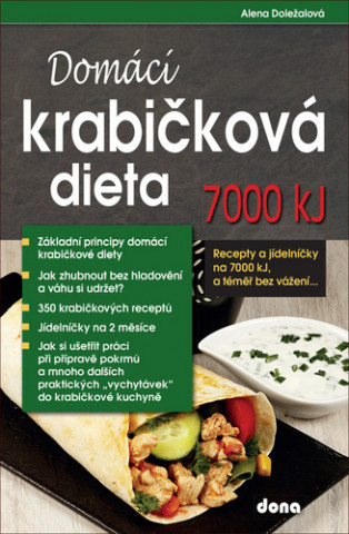 Kniha Domácí krabičková dieta 7000 kJ Alena Doležalová