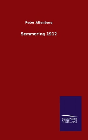Książka Semmering 1912 Peter Altenberg