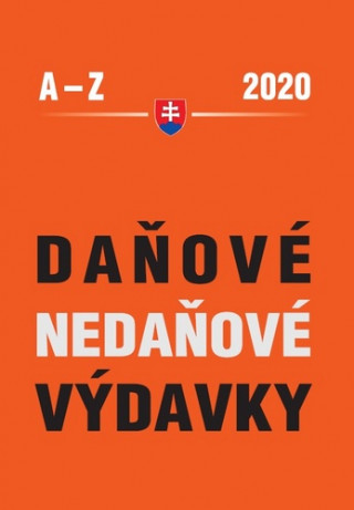 Book Daňové nedaňové výdavky 2020 A - Z Ján Mintál