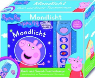Carte Peppa Pig - Mondlicht, Pop-Up-Buch u. Sound-Taschenlampe Phoenix International Publications Germany GmbH