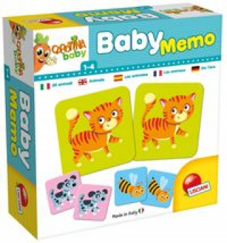 Hra/Hračka Carotina Baby Memo Zwierzęta 