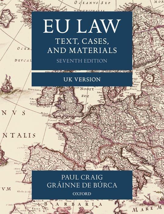 Könyv EU Law PAUL; DE B RC CRAIG