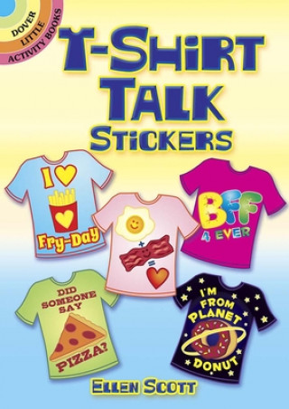 Könyv T-Shirt Talk Stickers Ellen Scott