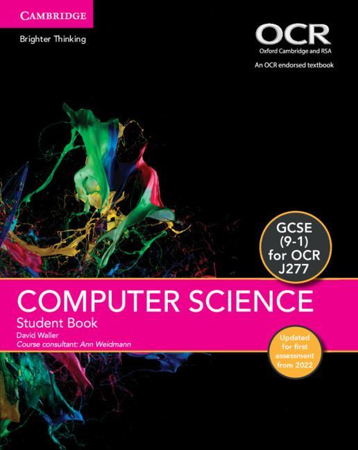 Carte GCSE Computer Science for OCR Student Book Updated Edition Ann Weidmann