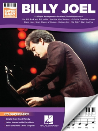 Boek Billy Joel - Super Easy Piano Songbook Billy Joel