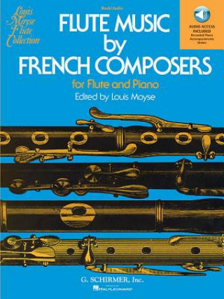 Kniha Flute Music by French Composers for Flute and Piano Louis Moyse