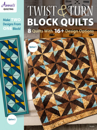 Kniha Twist & Turn Block Quilts 